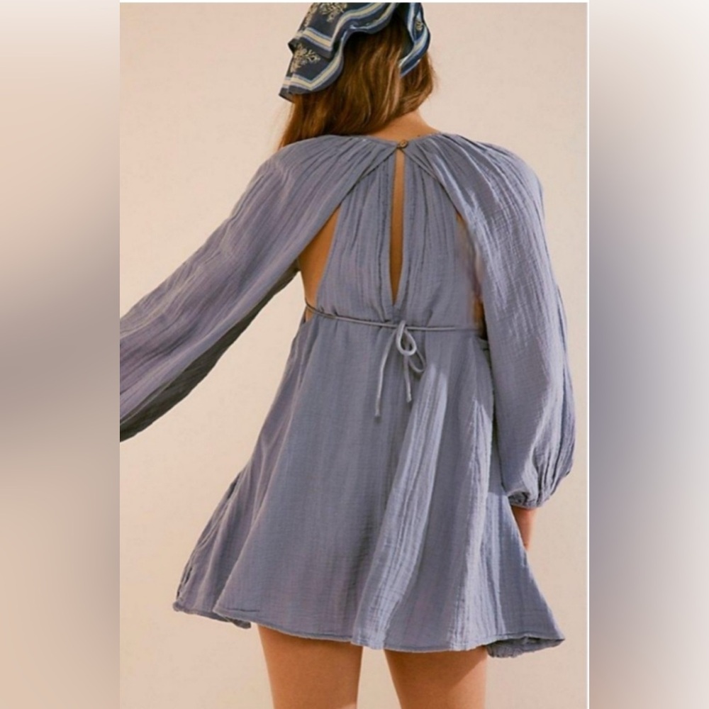 SOLD NWT Free People CLEA Mini Dress Size S SOLD - Picture 2 of 11